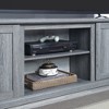 Sapphtopaz Traditional TV Stand for TVs Up to 65" Entertainment Center with 2 Doors & 2 Center Open Shelves Wooden TV Stands for Living Room - 3 of 4