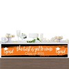 Big Dot of Happiness Orange 2025 Graduation Party Decorations Party Banner - 3 of 4
