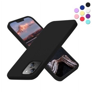 Entronix Case Designed for iPhone 13 Mini Silicone Case, Protection Shockproof Dustproof Anti-Scratch Case, Liquid Cover - 1 of 4