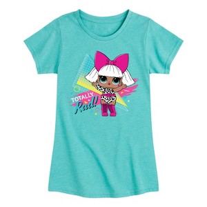 Girls' - LOL Surprise! - Totally Rad Diva Fitted Short Sleeve Graphic T-Shirt - 1 of 4