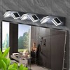 GreenEver Modern 6-Light LED Vanity Light, 40'', Dimmable Bathroom Fixture, Iron & Acrylic, Energy-Efficient, Ideal for Mirror Lighting - 3 of 4