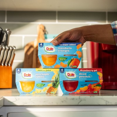 Dole Diced Pears in Juice Fruit Cups - 12ct
