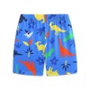 MyKids-USA Summer Baby Kids Colorful Dinosaurs Pattern T-shirt and Shorts Casual Clothing Set for Boys - 4 of 4