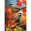 Briarwood Lane Fall Garden Flag 18x12.5 For Outdoor Autumn Chickadees Garden Flag Flag For Fall Garden Flag Flags For Outside - 3 of 4