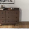 Solid Wood Mid-Century Modern dressers with Durable Material - 3 of 4