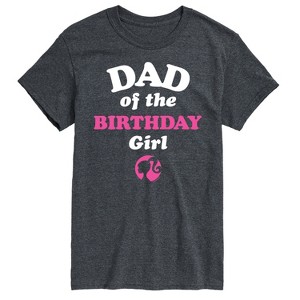 Men's - Barbie - Dad of The Birthday Girl Short Sleeve Graphic T-Shirt - 1 of 4