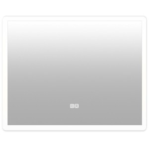 Golden State Art LED 32"x24", 36"x28", 40"x32" Lighted Wall Mounted Anti-Fog Function Rectangle Mirror - 1 of 4