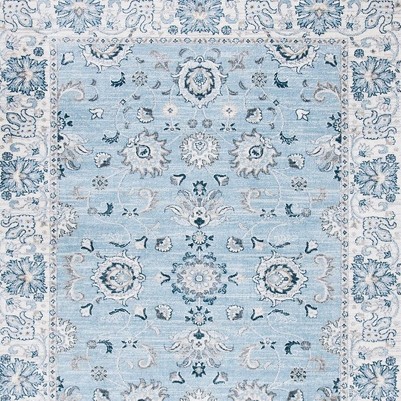 light blue/cream