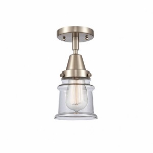 Canton - 1 Light Flush Mount In Industrial Style-10 Inches Tall and 5.25 Inches Wide - 1 of 1