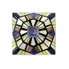 Chloe Lighting Vincent Tiffany-Style 2-Light Mission Floor Lamp 18" Shade - 4 of 4