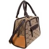 Max Studio Signature Print Jacquard Satchel Bag - 4 of 4