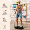 Lifepro Black Fitness Platform: Enhance Your Home Workouts with Our All-in-One Vibration Plate and Loop Bands - 2 of 4