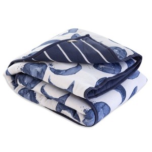 Burt's Bees Baby® Organic Cotton Reversible Quilt - Hello Moon - 1 of 3