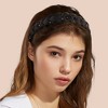 Unique Bargains Women's Thick Braided Knotted Non-slip Fashion Elastic Solid Color Headband 1 Pc - 3 of 4