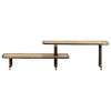 vidaXL TV Stand 63"x11.8"x15.7" Solid Wood Mango - 2 of 4