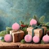 Every Day is Christmas Velvet 50ct 57cm/2.24" Christmas Ornaments, Shatterproof Christmas Tree Ornament Set, Flocking Ball Decorations - 4 of 4