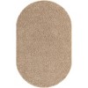 Unique Loom Solid Shag Solid Indoor Woven Area Rug - 2 of 4