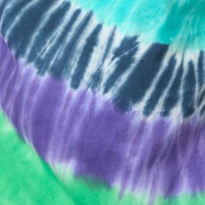 kelly green tie dye