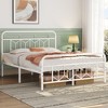 Yaheetech Vintage Metal Bed Frame with Headboard - 2 of 4