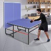 Professional Outdoor Table Tennis Tables,8FT Indoor/Outdoor Portable Ping Pong Table Game with Net for Adults/Teens - 2 of 4
