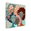 Canvas Wall Art - Ray Heere 'Mid Century Diversity Portraits 16' Wall Art for Living Room, Bedroom, or Office Décor by Trademark Fine Art - 24 x 24 - 2 of 4