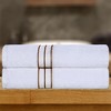 Premium Cotton Solid Plush Heavyweight Hotel Luxury Towel Set by Blue Nile Mills - 2 of 4