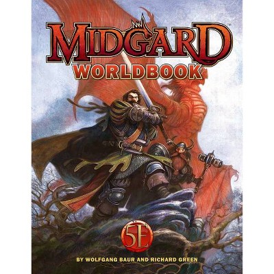 Midgard Worldbook for 5th Edition - by  Wolfgang Baur & Richard Green (Hardcover)