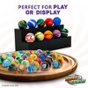 Marble Genius Collectors Marbles, 10 Handmade Glass Marbles Stocking Stuffers for Marble Lovers - Scribble Design for Kids Ages 3+ - 4 of 4