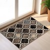 Contemporary Trellis Geometric Indoor Area Rug by Blue Nile Mills. - 2 of 4