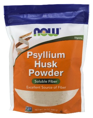 Psyllium Husk Powder by Now Foods  -  24 oz Bag