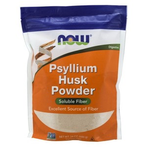 Psyllium Husk Powder by Now Foods  -  24 oz Bag - 1 of 2