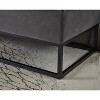 Okak 58.6" Velvet Storage Ottoman Bench with Tufted Button Upholstered Metal Base Footrest Stool Bed Bench for Entryway Bedroom - 4 of 4