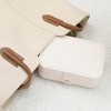 Unique Bargains Travel Portable PU Leather Jewelry Box for Women's Gifts for Earring Necklace - 4 of 4