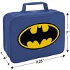 Batman Classic Bat Shield Logo Insulated Soft Sided Lunch Box - 2 of 4
