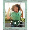 PosterPalooza | Shabby Chic Green Picture Frame - UV Acrylic, Foam Board Backing, Hanging Hardware - 2 of 4