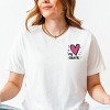 Simply Sage Market S.W.Smiley Dear Student Behind Me Front & Back Design Short Sleeve Tee - 3 of 4