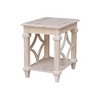 International Concepts Josephine End Table - 2 of 4