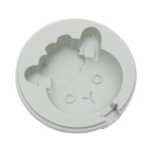 Unique Bargains Popsicles Mould Hand Washable Plastic Pink 3.46"x3.46"x0.94" 1 Pc - 1 of 4