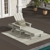 WestinTrends Malibu Reclining Chaise Lounge With Arms & Wheels - 2 of 4