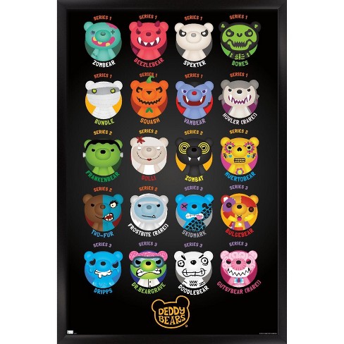 Trends International Deddy Bears - Grid Framed Wall Poster Prints : Target