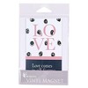 Dicksons MAG-1041 Love Comes in All Forms Blue, Pink, and White 5 x 2.75 Vinyl Decorative Refrigerator Magnet - 2 of 2