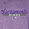 NBA Sacramento Kings Women's Burnout Crew Neck Fleece Sweatshirt - 4 of 4