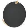 vidaXL Wall Mirror Natural Wood Glass, Solid Pine Wood Medium - 4 of 4