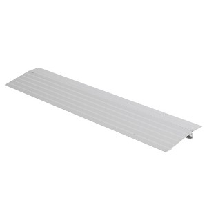Threshold Ramps for Doorways, 1"- 4" Rise Aluminum Handicap Ramp, 700LB Capacity Front Door Ramp for Wheelchair Mobility Devices, Bikes - 1 of 4
