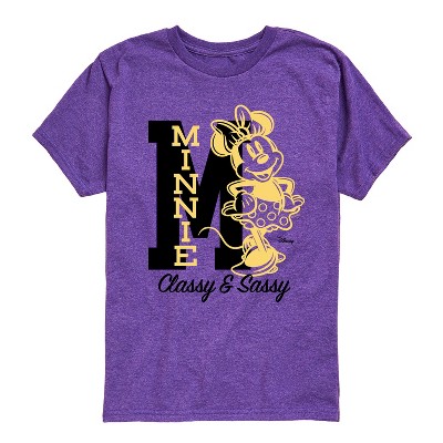 Boys' - Disney - Minnie Mouse Short Sleeve Graphic T-Shirt