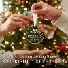 Wedding Gifts for Couples 2025 - First Christmas Married Glass Ornament, Mr and Mrs Gifts, Wedding Ideas for Newly Wed - 2 of 4