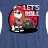 Girls' - Paw Patrol - Let's Roll Al Fit & Flair Cap Sleeve Dress - 2 of 4