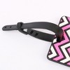 Unique Bargains Identifiers Bag Name Address ID Suitcase PU Leather Label Travel Luggage Tag - 2 of 4