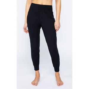 90 Degree By Reflex Womens Interlock Greenwich Jogger with Zipper Pockets and Back Yoke - 1 of 4