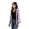 Invader Zim Character All Over Print Adult Lavender Zip Up Hoodie - 2 of 4
